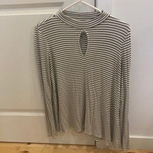 American Eagle striped long sleeve